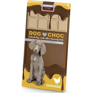 شکلات تخته ای سگ داگ چاک با طعم مرغ Dog-Choc Chocolate treat وزن 50 گرم