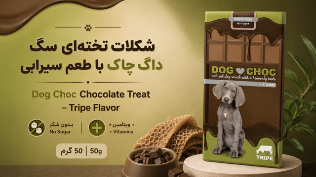 vitamin-Enriched Dog Choc Treat