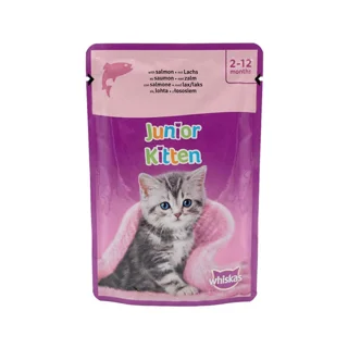 پوچ بچه گربه ویسکاس مدل Kitten in Jelly با طعم ماهی سالمون وزن 85 گرم 102570978