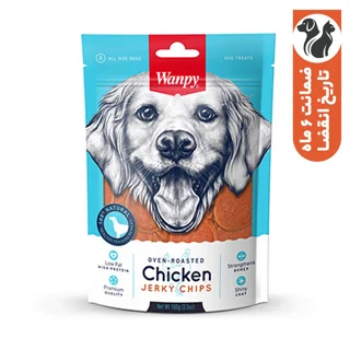 تشویقی سگ ونپی مدل Chicken Jerky Chips با طعم مرغ وزن 100 گرم 102544621