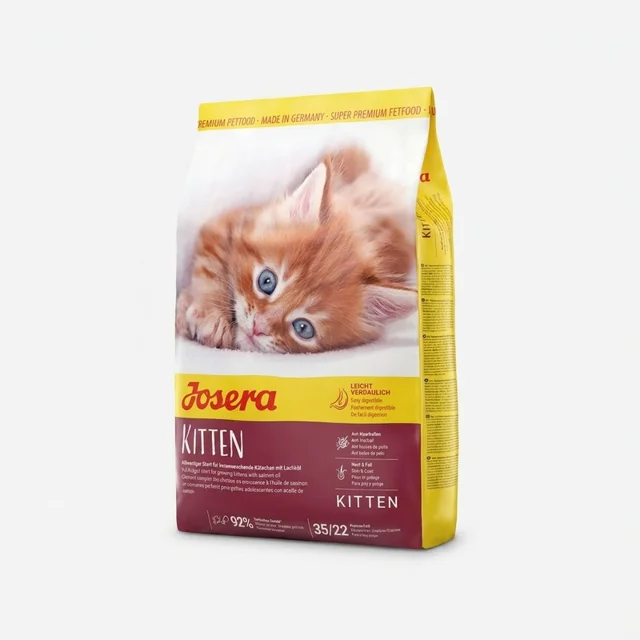 غذای خشک بچه گربه جوسرا مدل Kitten وزن نیم کیلوگرم فله