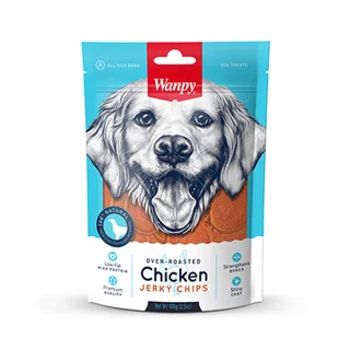 تشویقی سگ ونپی مدل Chicken Jerky Chips با طعم مرغ وزن 100 گرم 102544622