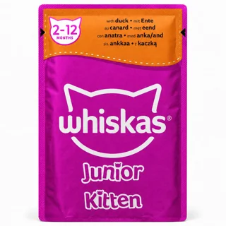 پوچ گربه نابالغ ویسکاس مدل Junior Kitten طعم اردک وزن ۸۵ گرم 102577479