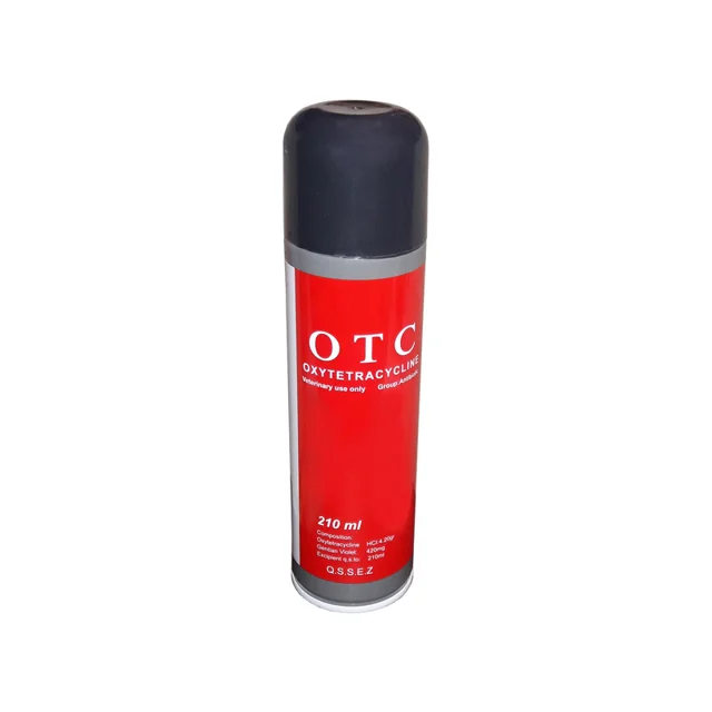 اسپری زخم و عفونت اکسی تتراسایکلین دامپزشکی کد TBZ1 حجم 210 میلیلیتر 101644958
