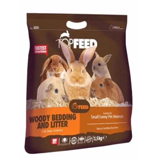 بستر بهداشتی حیوانات کوچک تاپ‌فید مدل Woody Bedding & Litter وزن 1500 گرم 101625674