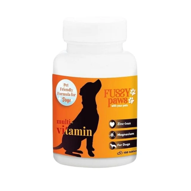 قرص مولتی ویتامین سگ فاسی پاوز Fussy Paws مدل Multivitamin Tablets بسته 150 عددی 101506445