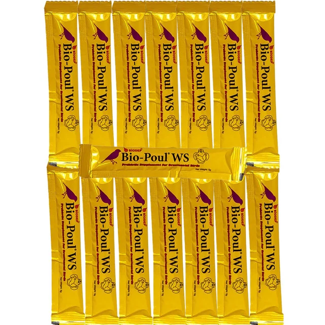 پودر پروبیوتیک پرندگان زینتی بیودپ مدل Bio-Poul WS بسته 15 عددی 101505882