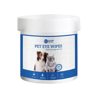 پد پاک کننده دور چشم سگ و گربه ان فور پی مدل Eye Wipe مجموعه 200 عددی 102577969