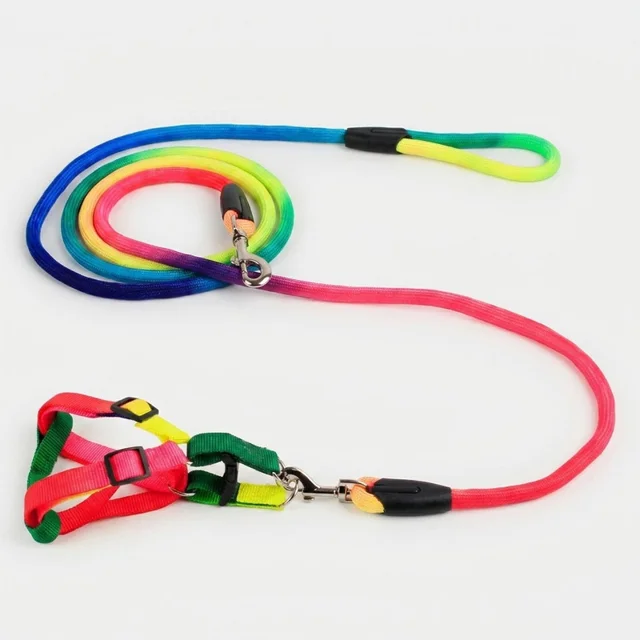 قلاده کتفی سگ و گربه مدل RAINBOW وزن 150 گرم 101717469