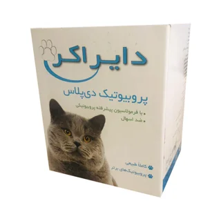 مکمل غذای سگ و گربه دایراکر مدل +probiotic D وزن 150 گرم 101505857