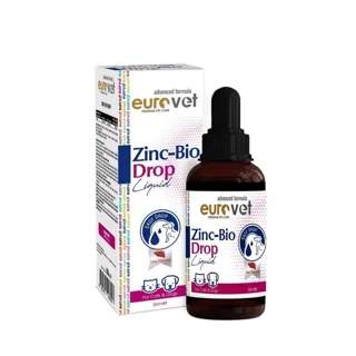 قطره خوراکی سگ و گربه یورو وت مدل زینک حجم ۵۰ میلی‌لیتر 101625826