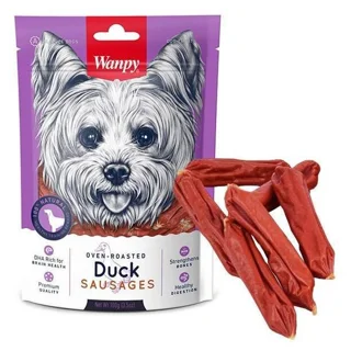 تشویقی سگ ونپی مدل Duck Sausages با طعم اردک وزن 100 گرم 101534463
