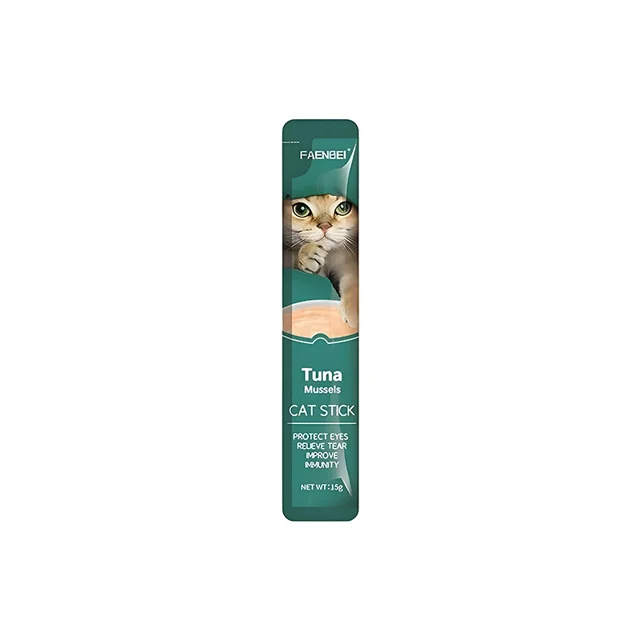 بستنی گربه فنبی مدل Creamy Sticks طعم ماهی تن و صدف بسته 5 عددی 101506346