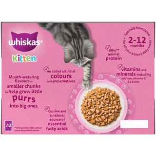 پوچ بچه گربه ویسکاس مدل Kitten in Jelly با طعم ماهی تن وزن 85 گرم 102577146