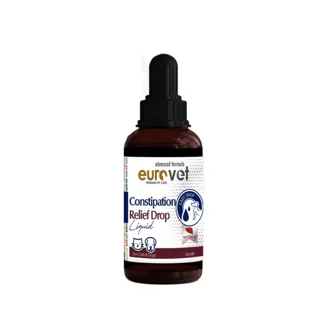 قطره خوراکی رفع یبوست سگ و گربه یورو وت مدل Constipation Relief حجم ۵۰ میلیلیتر