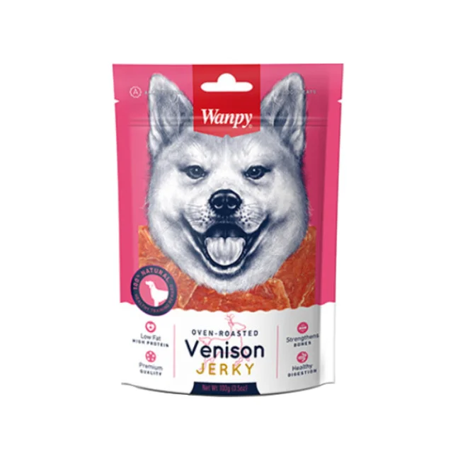 تشویقی سگ ونپی مدل Venison Jerky وزن 100 گرم 102544663