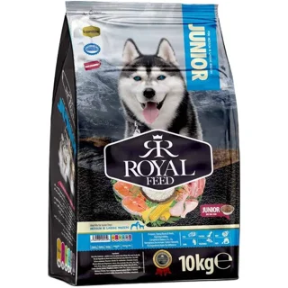 غذای خشک سگ جونیور رویال فید نژاد متوسط و بزرگ Junior 10kg