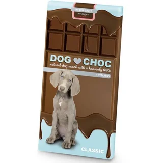 تشویقی شکلات تخته‌ای سگ Dog Choc طعم کلاسیک وزن 50 گرم